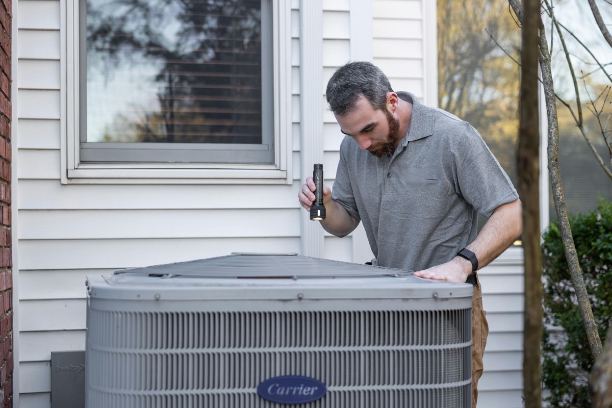 Détail d'un équipement de ventilation intérieur moderne